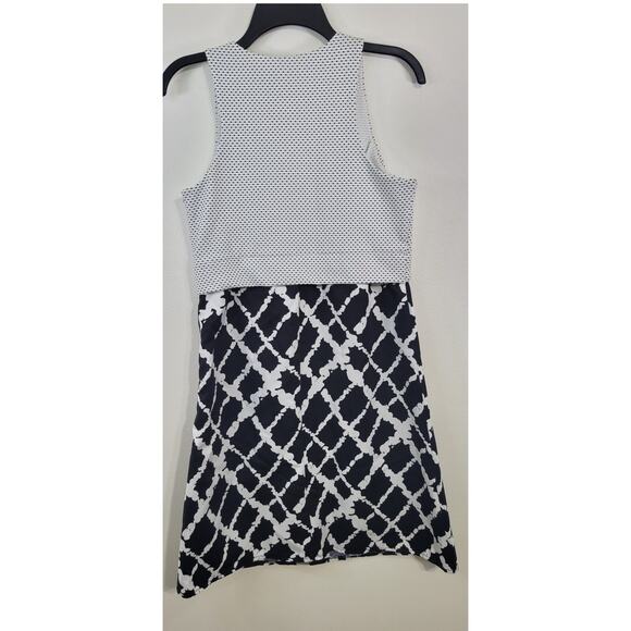 Anthropologie Dress Womens Size 8 Tabitha Quilted Layered Timeless Corpcore - Picture 3 of 7